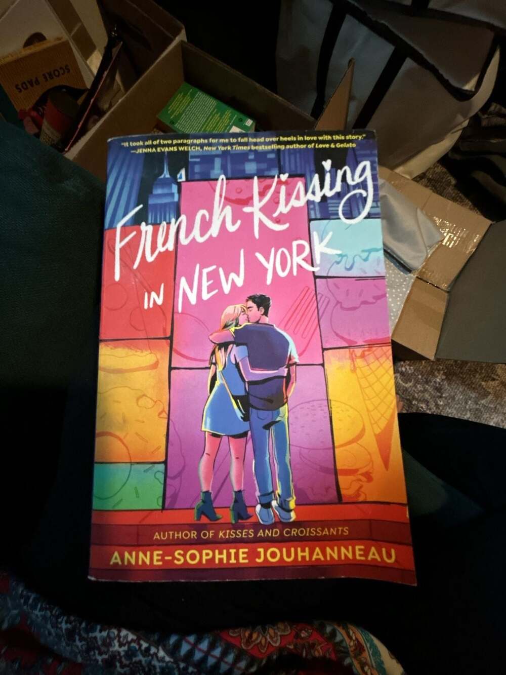 French Kissing in New York by Anne-Sophie Jouhanneau